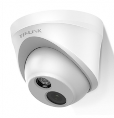 TP-LINK TL-IPC203P 100万像素POE高清网络监控摄像机720P标准POE供电红外半球型