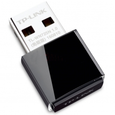 TP-Link TL-WN725N免驱版迷你型USB无线网卡台式机电脑wifi接收器