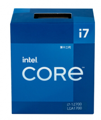 英特尔（Intel）12代 酷睿 i7-12700 台式机CPU处理器 12核20线程